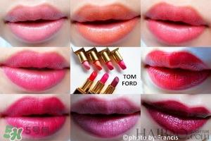 tom ford白管试色 tom ford白管色号试色图