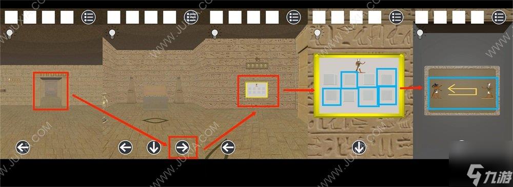 逃脱古埃及金字塔攻略上 密码解谜图文流程