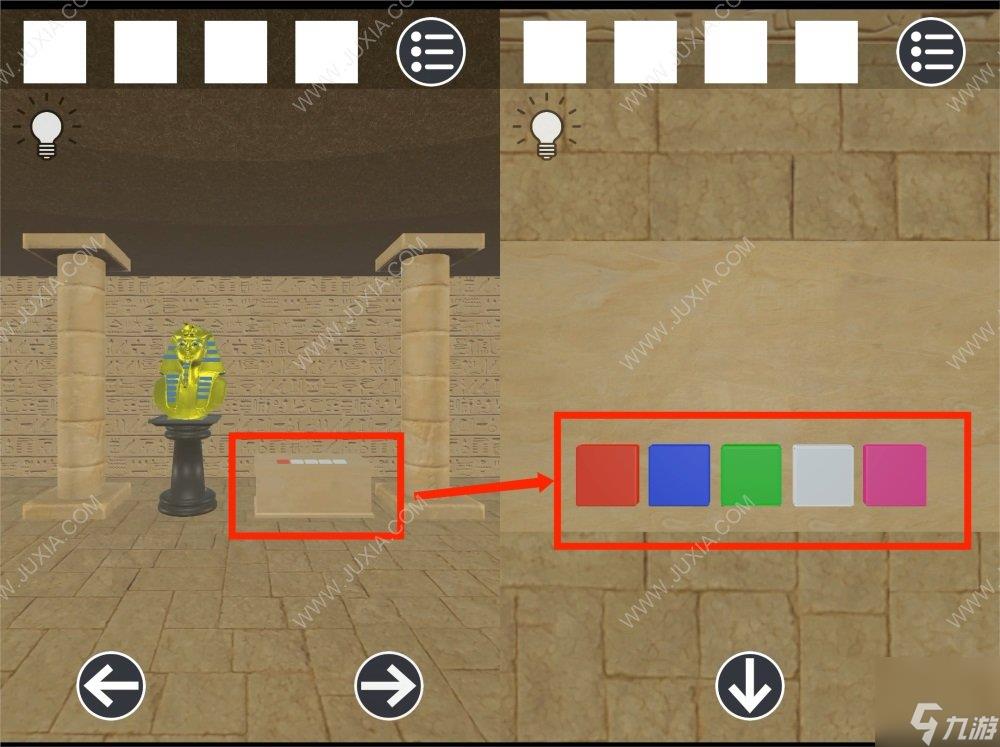 逃脱古埃及金字塔攻略上 密码解谜图文流程