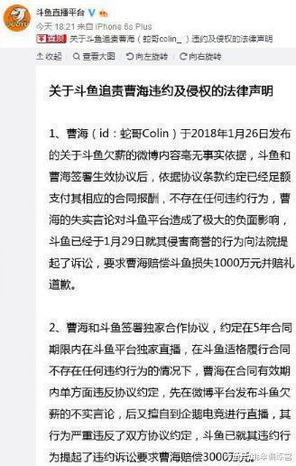 蛇哥凉凉, 虎牙2400万的索赔成功后, 他还能付的起4000万的赔偿吗