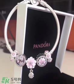 潘多拉桃花系列手链怎么看真假？pandora新品桃花手链真假辨别