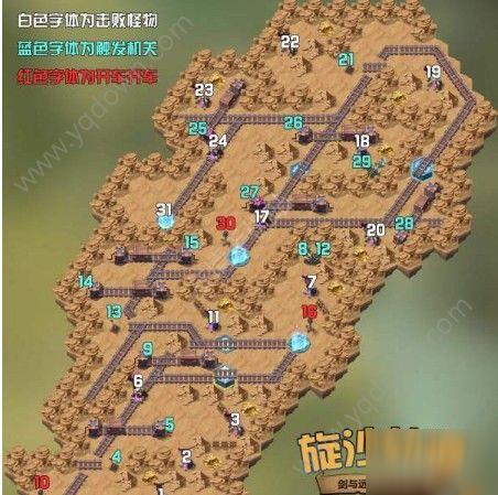 剑与远征旋沙轨道完美路线介绍 完美路线图一览[多图]