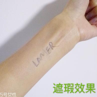 lamer粉底液怎么样？lamer粉底液试色