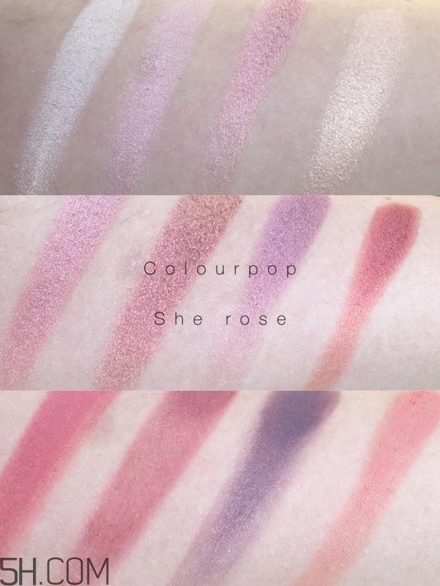 colourpop眼影盘哪款好_colourpop眼影盘试色对比