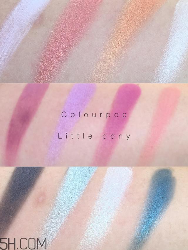 colourpop眼影盘哪款好_colourpop眼影盘试色对比