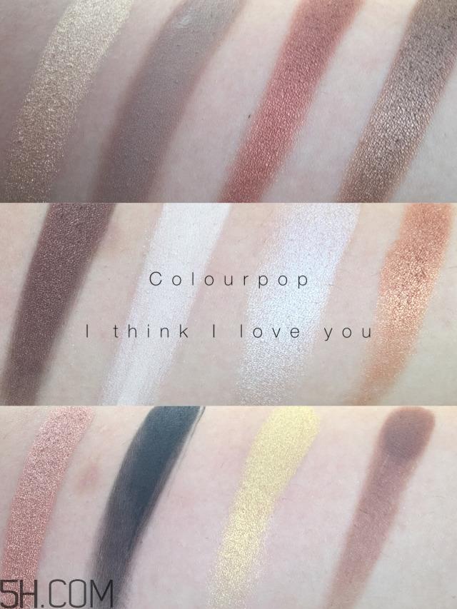 colourpop眼影盘哪款好_colourpop眼影盘试色对比